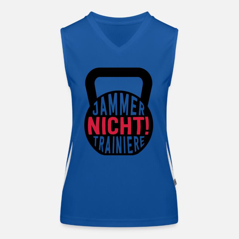 NE VOUS PLAIGNEZ PAS! TRAIN Débardeur respirant contrasté Femme