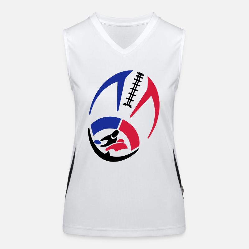 shirt ball Women's Functional Contrast Tank Top