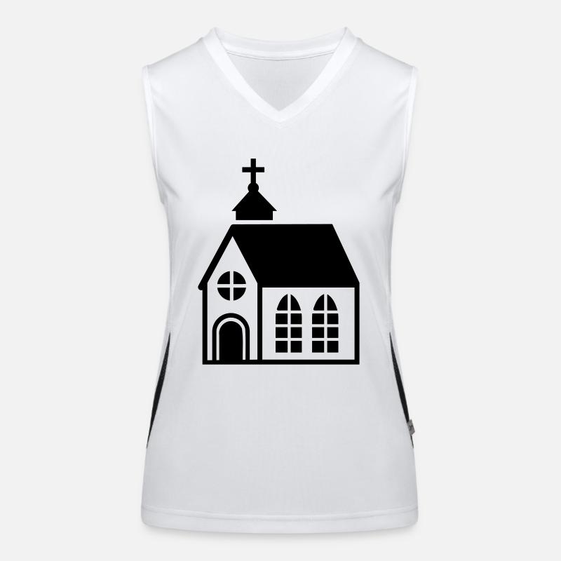 Église Débardeur respirant contrasté Femme