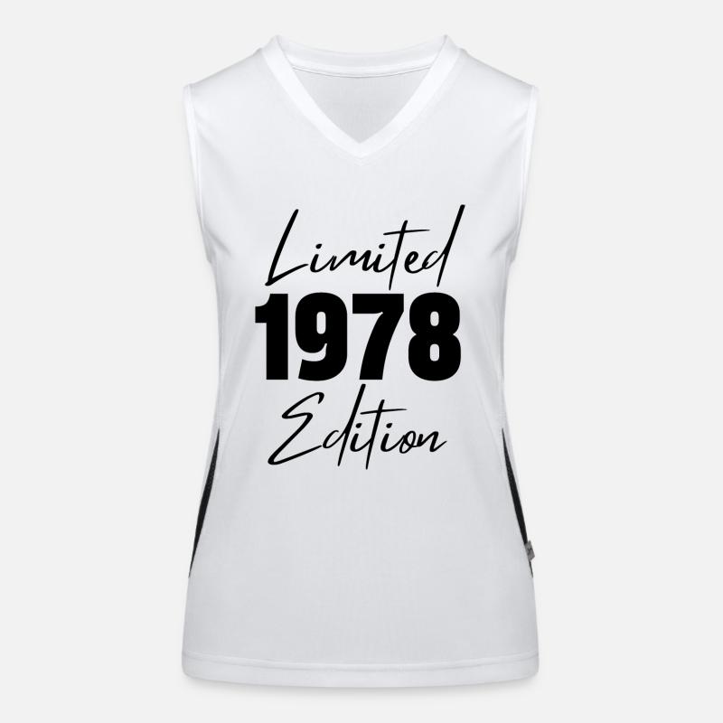 1978 Limited Edition Funktionelles Kontrast-Tank Top für Frauen
