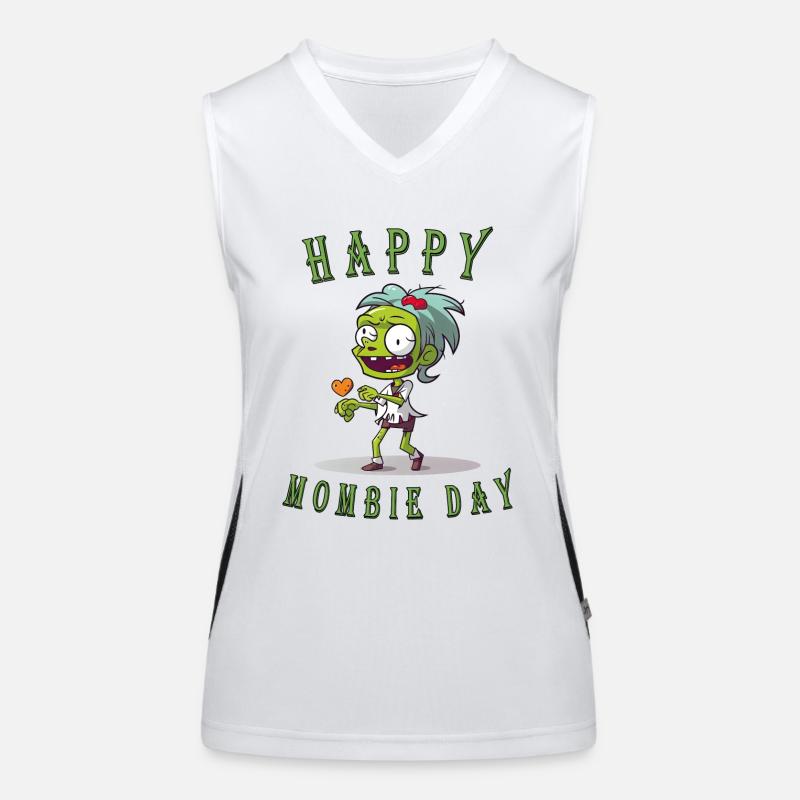 Mombie Day - Muttertags - Zombie Funktionelles Kontrast-Tank Top für Frauen