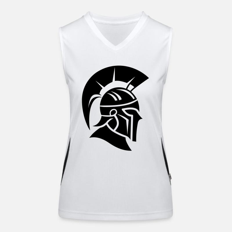 Sparta Guerrier Spartan Débardeur respirant contrasté Femme