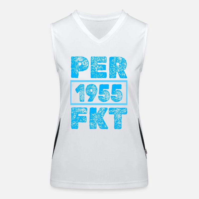 Perfektioniert 1955 Funktionelles Kontrast-Tank Top für Frauen