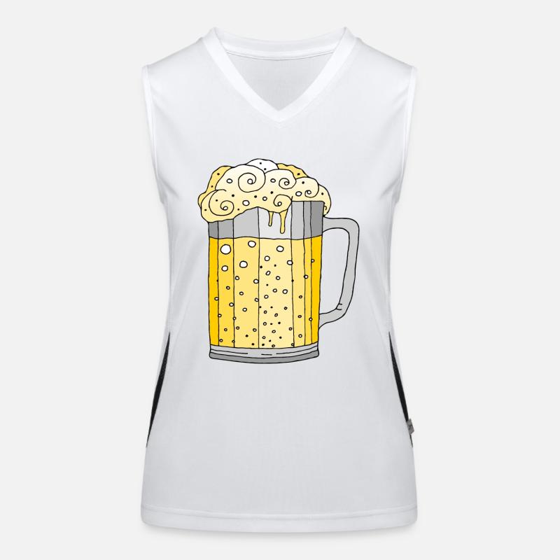 Becher Funktionelles Kontrast-Tank Top für Frauen