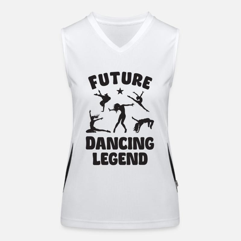 Future Dancing Legend Funktionelles Kontrast-Tank Top für Frauen