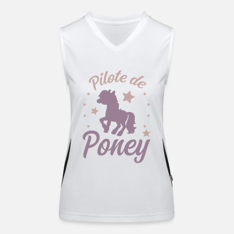 Pony Pilot Women's Functional Contrast Tank Top