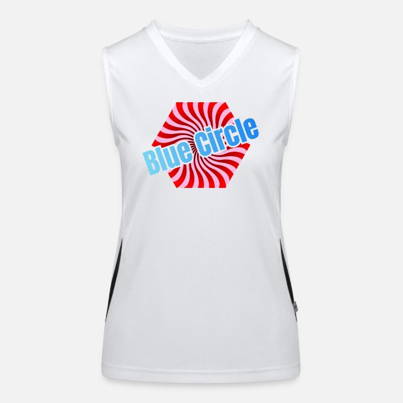 Sweet Hexagonal Candy Women's Functional Contrast Tank Top