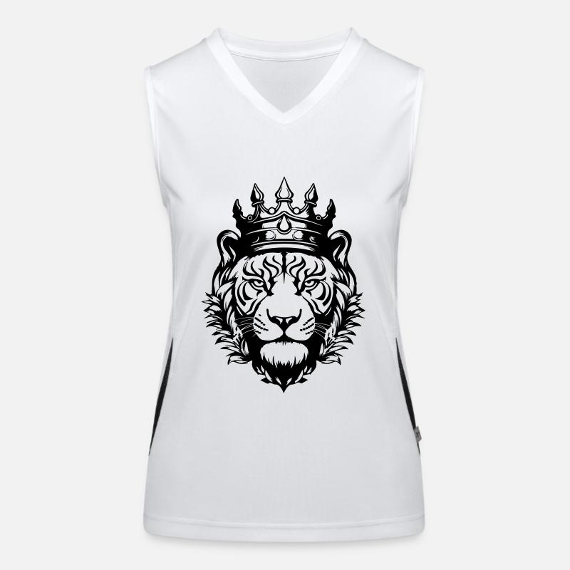 Tiger Crown King Women's Functional Contrast Tank Top
