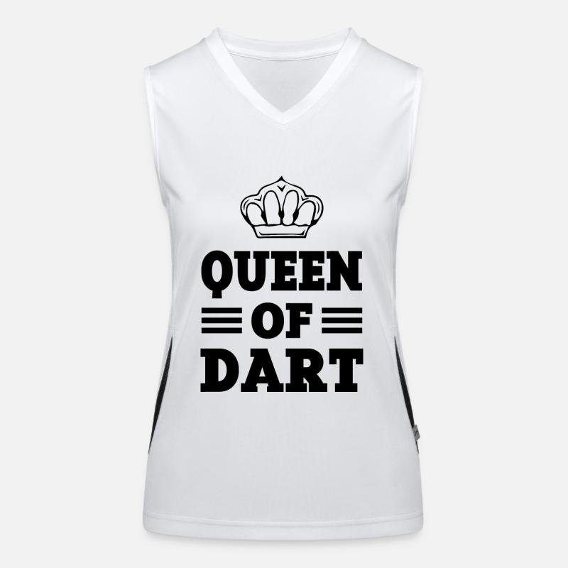 Queen Darts Women's Functional Contrast Tank Top