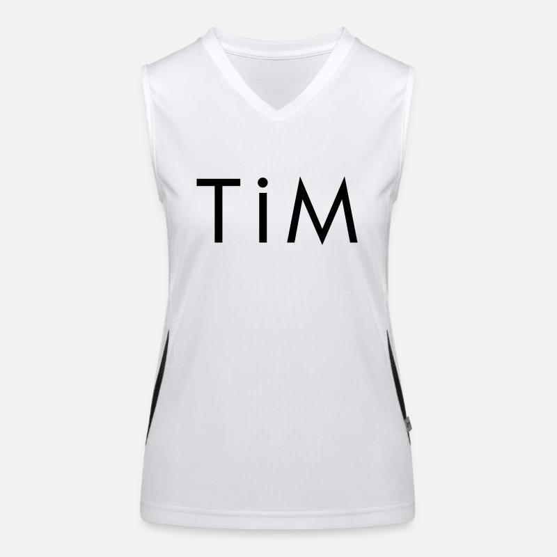 TiM Débardeur respirant contrasté Femme