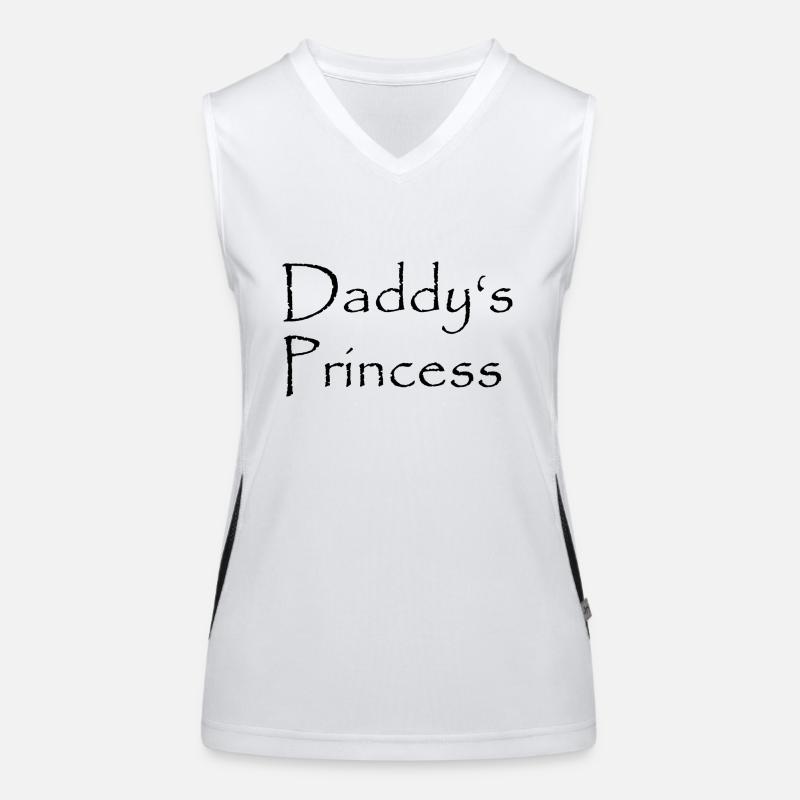 Daddys Princess Funktionelles Kontrast-Tank Top für Frauen