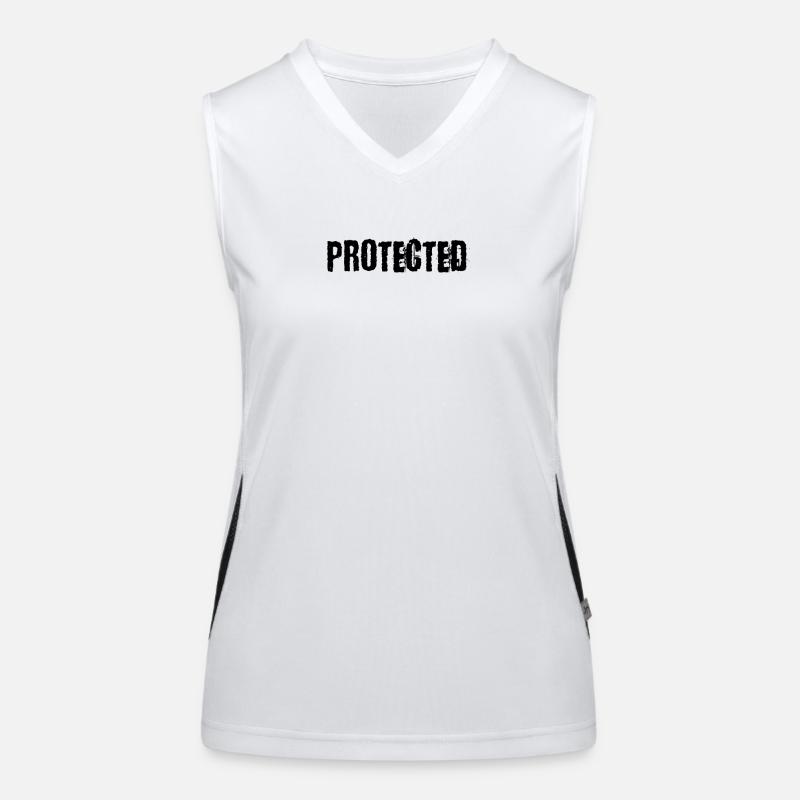 Protected Women's Functional Contrast Tank Top
