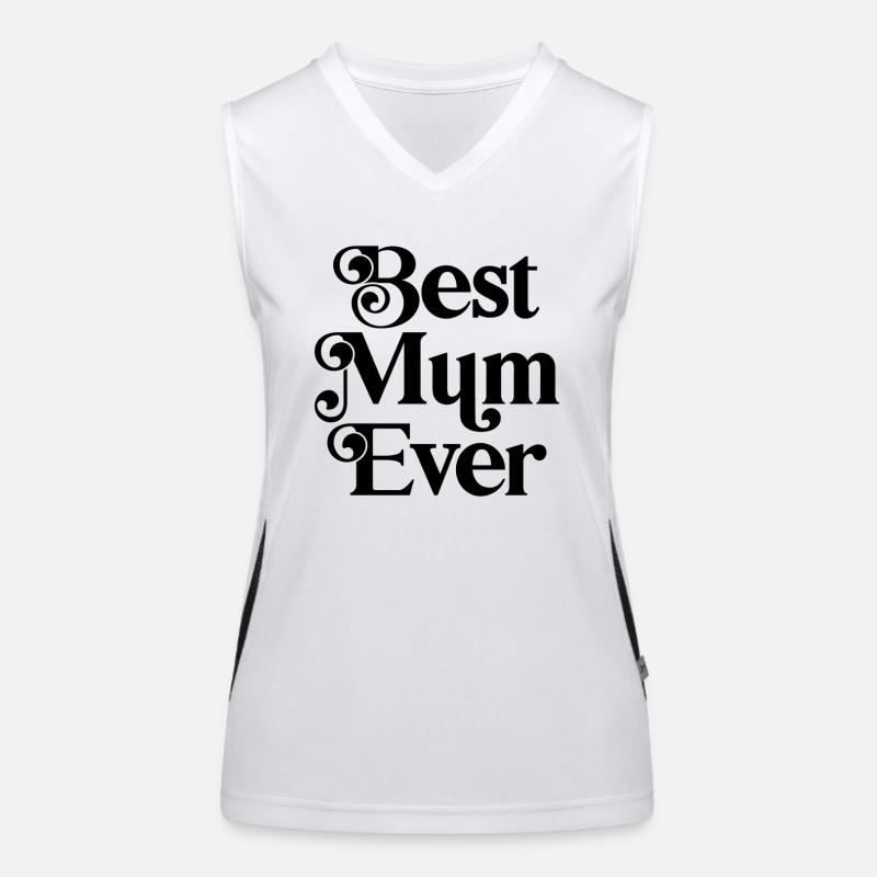 Best Mum Ever Women's Functional Contrast Tank Top