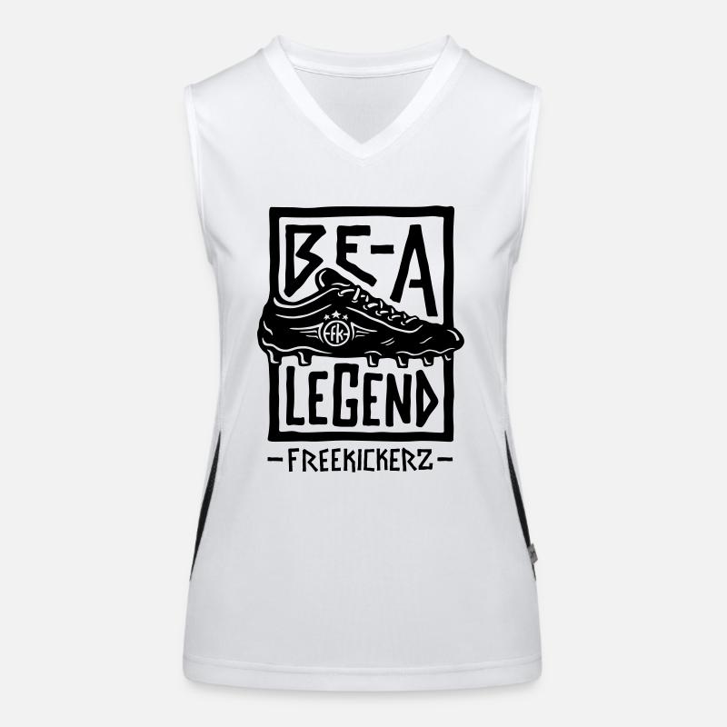 Be a Legend v1 Funktionelles Kontrast-Tank Top für Frauen