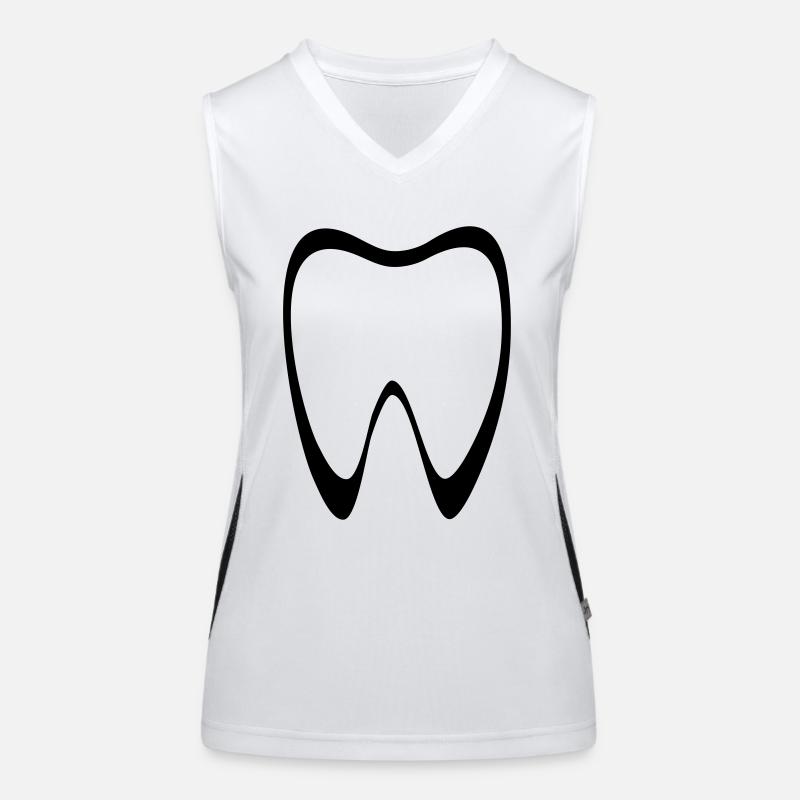 Dent Débardeur respirant contrasté Femme