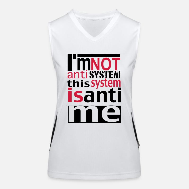 systeme Débardeur respirant contrasté Femme