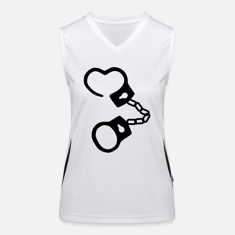 manette Débardeur respirant contrasté Femme