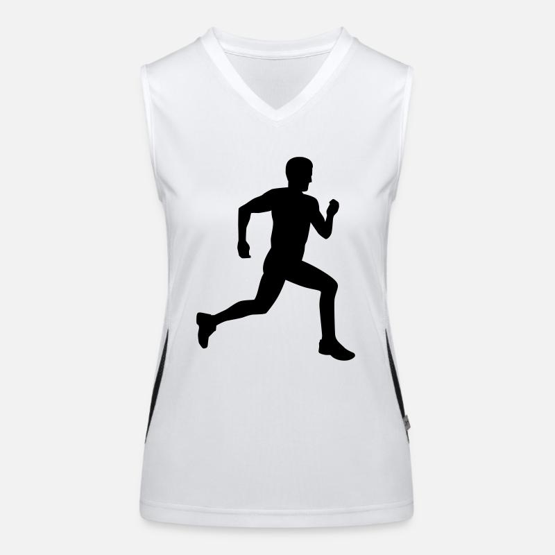 Running Women's Functional Contrast Tank Top