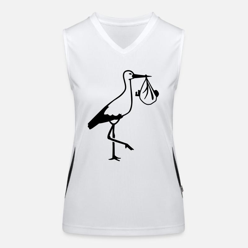 Storch Funktionelles Kontrast-Tank Top für Frauen