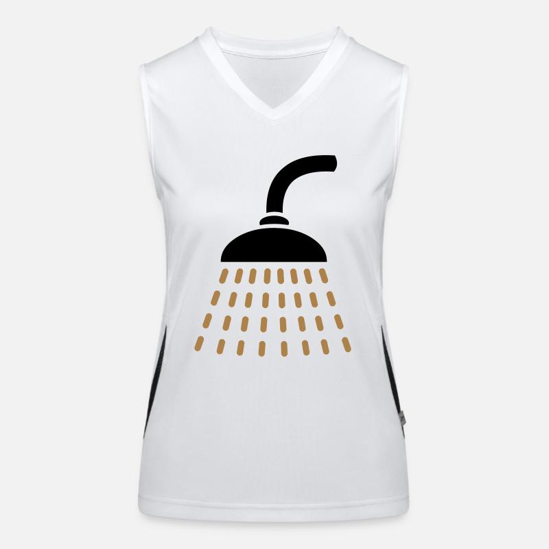 shower Funktionelles Kontrast-Tank Top für Frauen