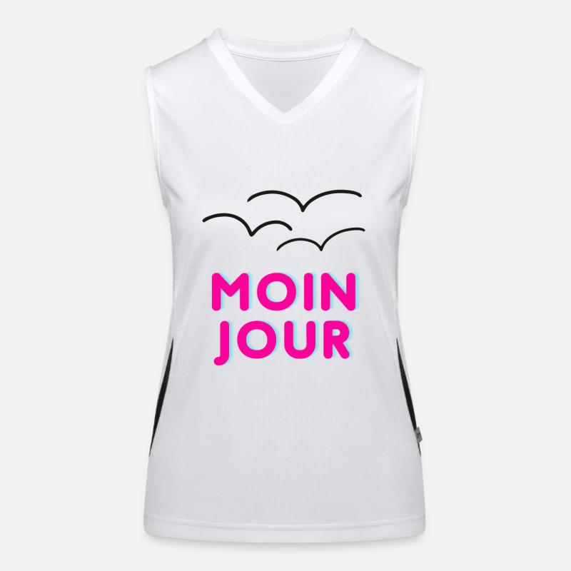 MOIN JOUR - MoinJour 5 Funktionelles Kontrast-Tank Top für Frauen
