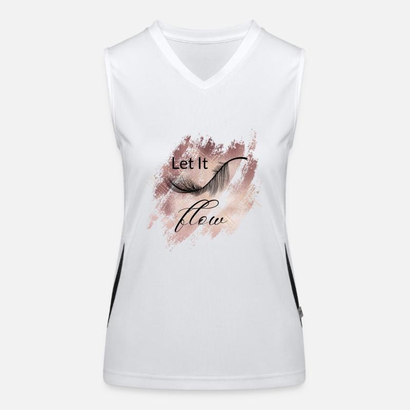 Let It Flow Women's Functional Contrast Tank Top