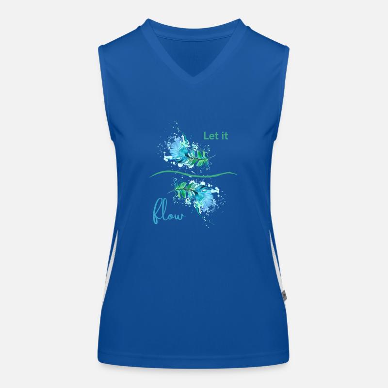 Let It Flow Women's Functional Contrast Tank Top