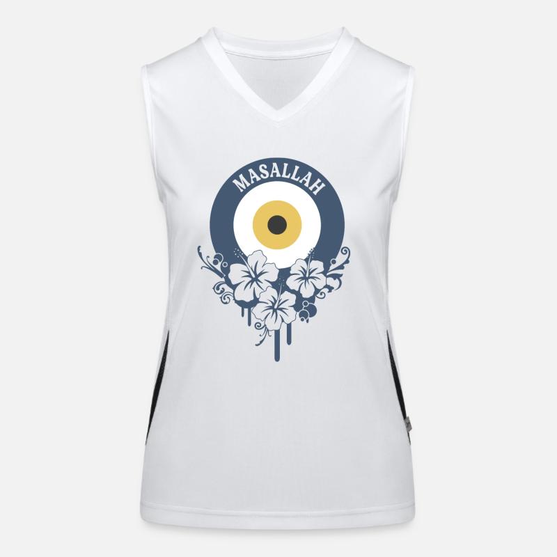 Nazar Women's Functional Contrast Tank Top