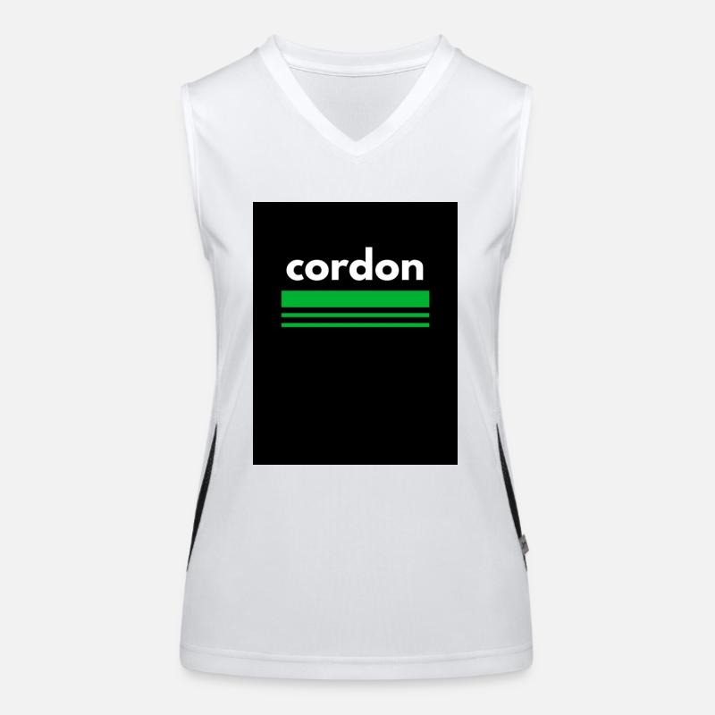 Design ohne Titel 8 Funktionelles Kontrast-Tank Top für Frauen