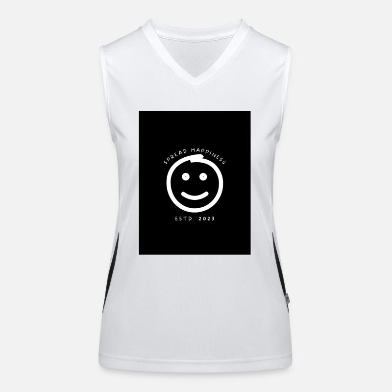 Répandre Hapiness Débardeur respirant contrasté Femme