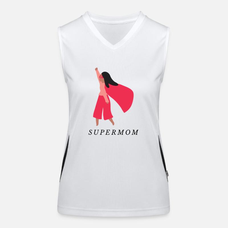 Supermom Funktionelles Kontrast-Tank Top für Frauen