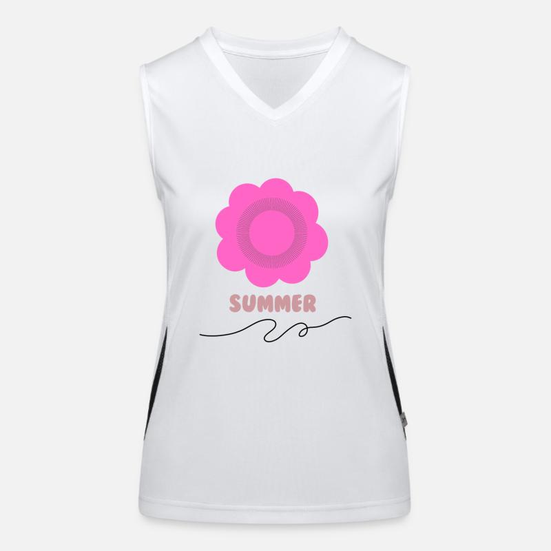 SUMMER Funktionelles Kontrast-Tank Top für Frauen