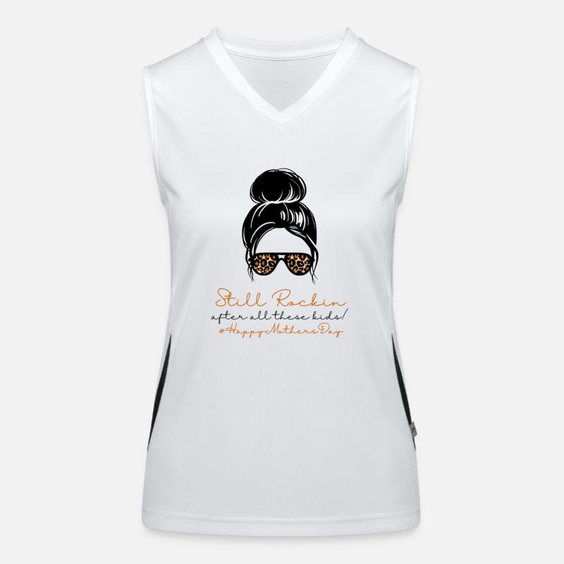 Still Sexy#HappyMothersDay (1) Women's Functional Contrast Tank Top