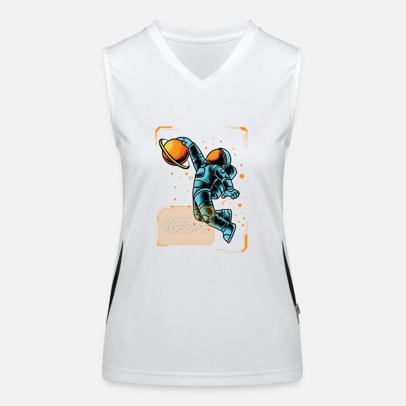 Spacetime Funktionelles Kontrast-Tank Top für Frauen