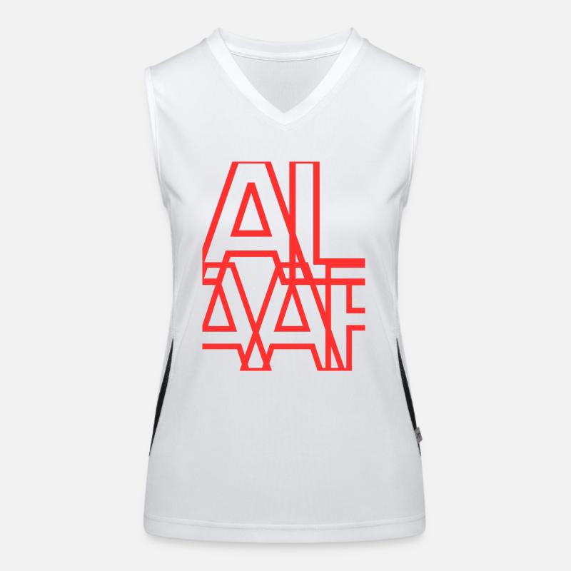 Alaaf Stlye Funktionelles Kontrast-Tank Top für Frauen