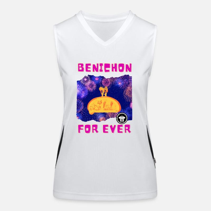 Bénichon For Ever by Ça Glâne Pour Moi 2 Débardeur respirant contrasté Femme