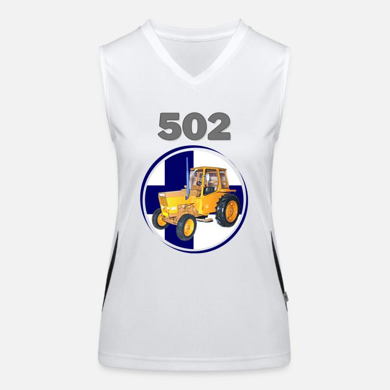 502 Funktionelles Kontrast-Tank Top für Frauen