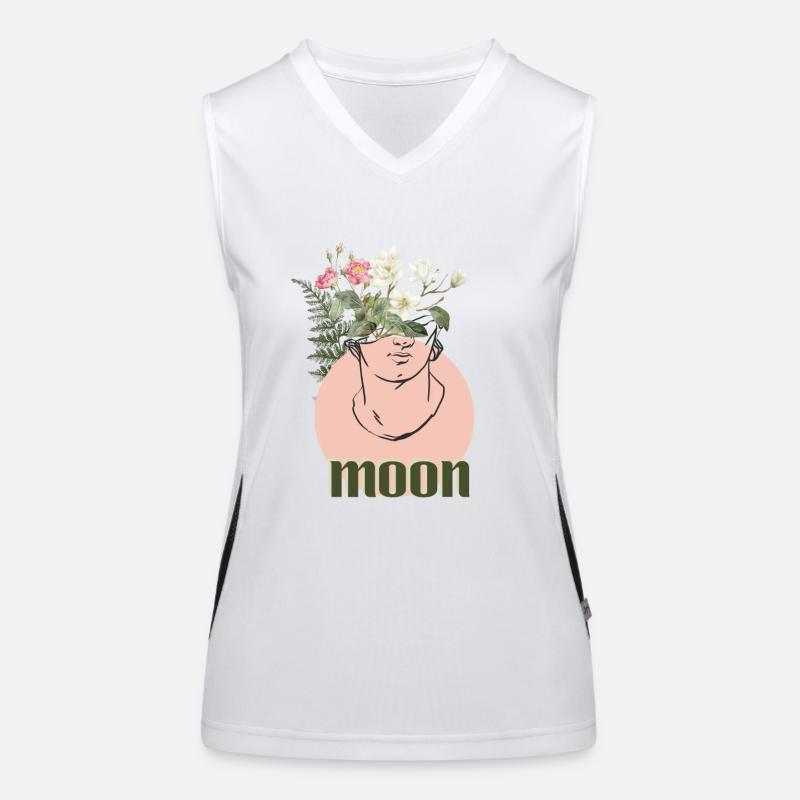 MOON Women's Functional Contrast Tank Top