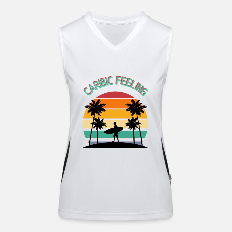 Caribic Feeling Women's Functional Contrast Tank Top