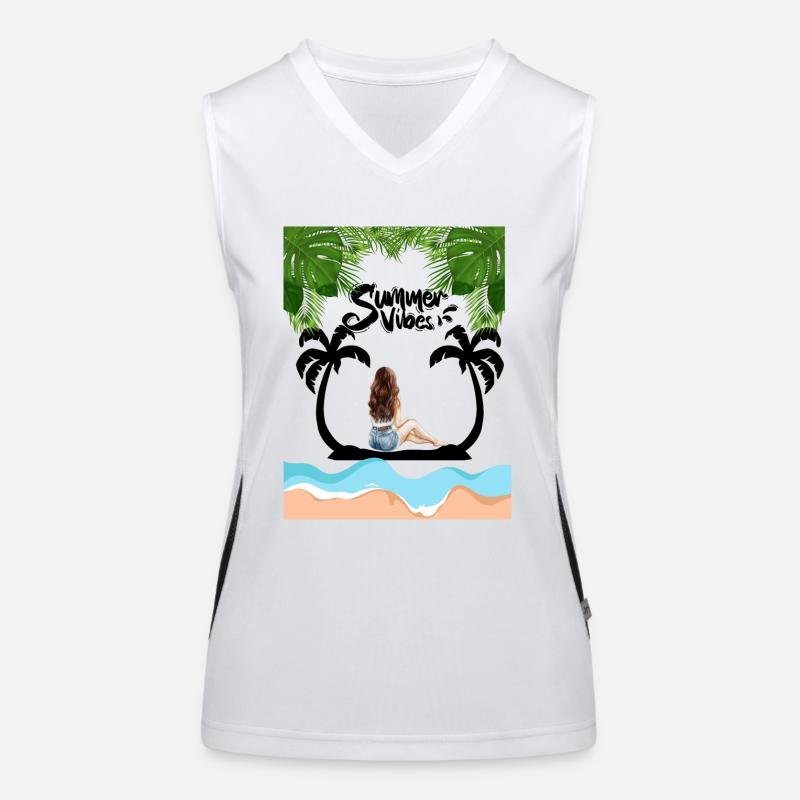 Summer Women's Functional Contrast Tank Top