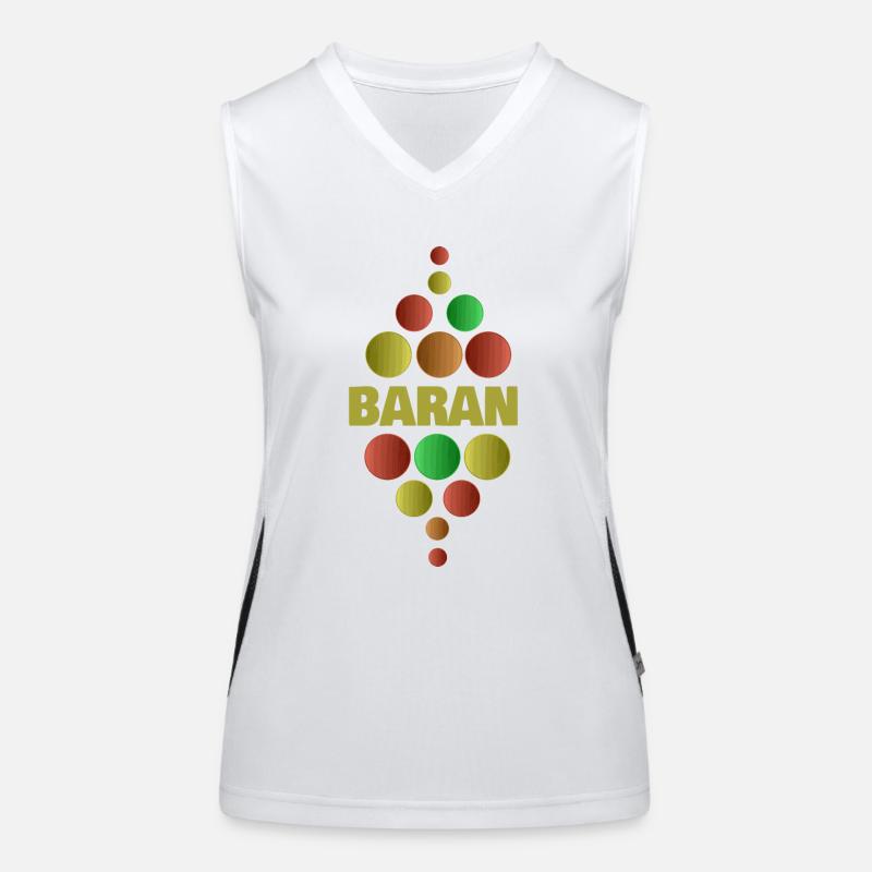 Erstklässler Baran Funktionelles Kontrast-Tank Top für Frauen