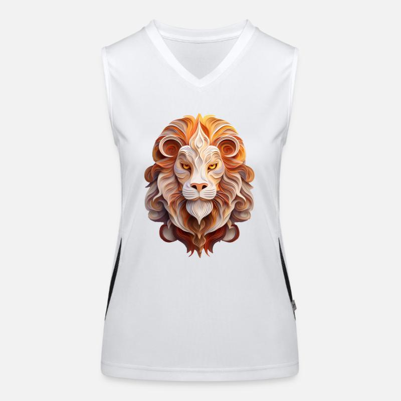 Zodiac sign Leo Women's Functional Contrast Tank Top