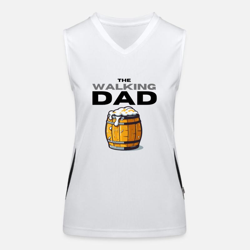 Walking Dad Women's Functional Contrast Tank Top