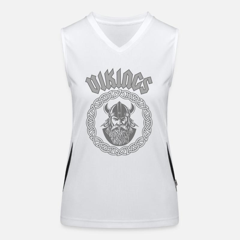 Vikings Débardeur respirant contrasté Femme