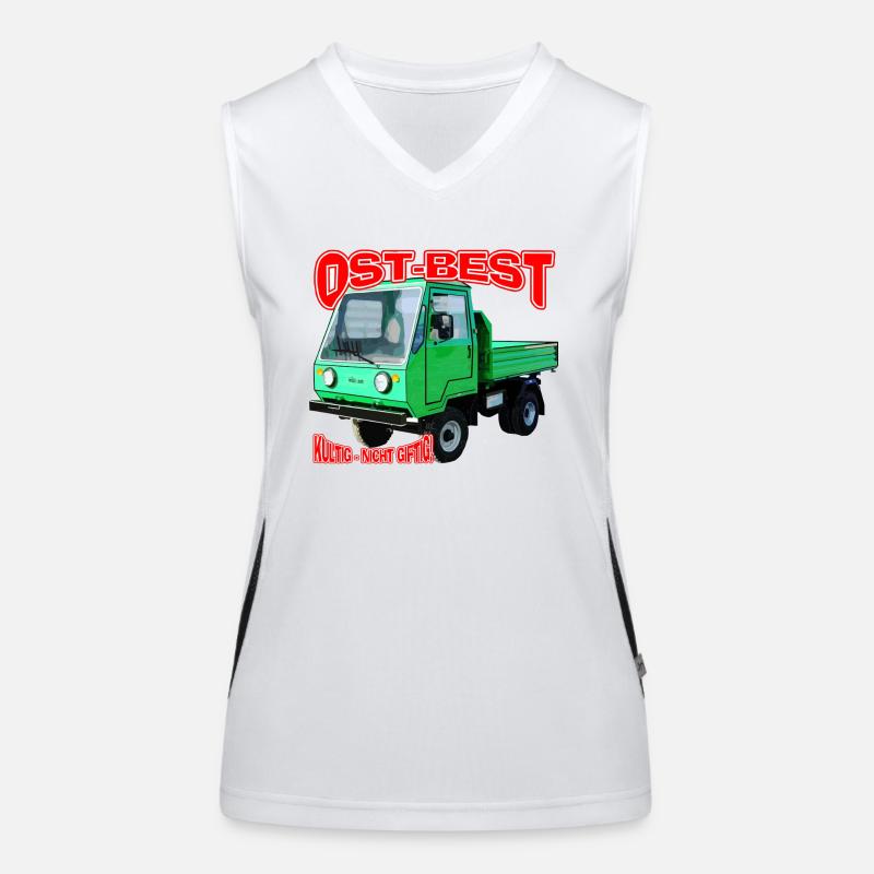 Multicar M25 bunt Funktionelles Kontrast-Tank Top für Frauen