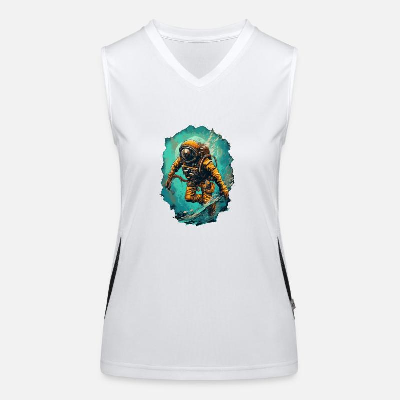 Diver Women's Functional Contrast Tank Top