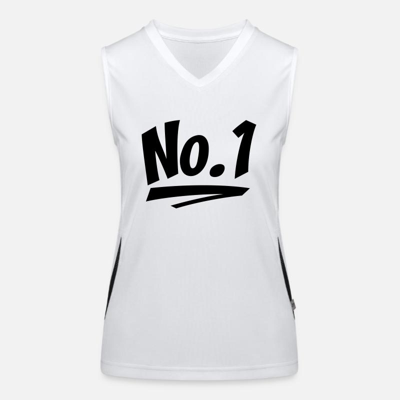 Nummer eins Funktionelles Kontrast-Tank Top für Frauen