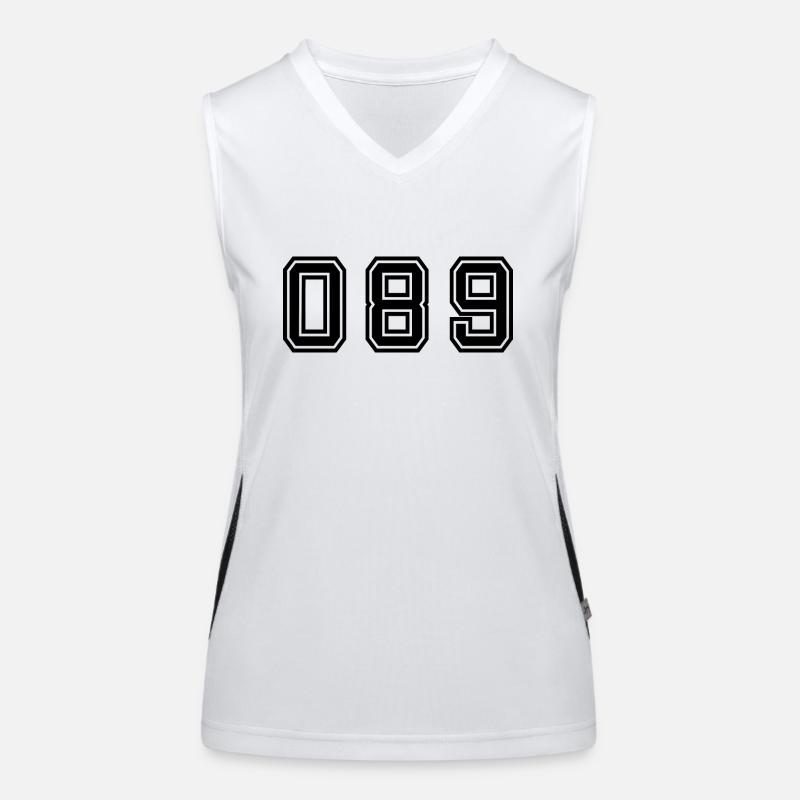 089 Munich Women's Functional Contrast Tank Top