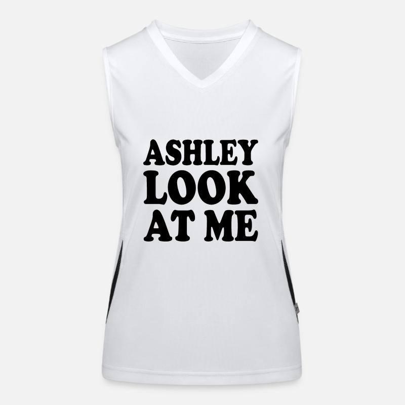 Ashley look at me Funktionelles Kontrast-Tank Top für Frauen
