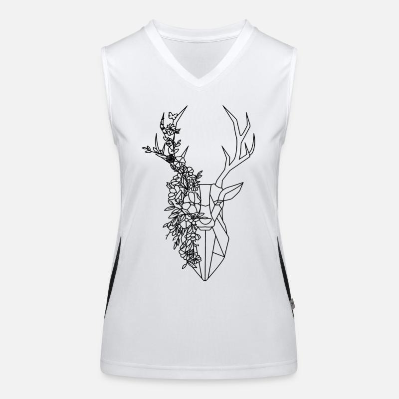 Deer Women's Functional Contrast Tank Top